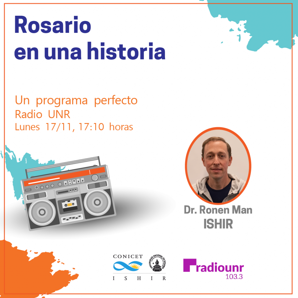 Ronen Man en Radio UNR. 